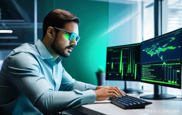 보안관제센터 직무와 법률적 이해 - **Prompt:** A conceptual and symbolic image representing the intersection of Russian cybersecurity l...