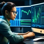 Home 16 보안관제 전문가를 위한 기술 블로그 시작하기 - **Prompt:** A young, diverse cybersecurity professional, male or female, sitting at a modern, well-l...