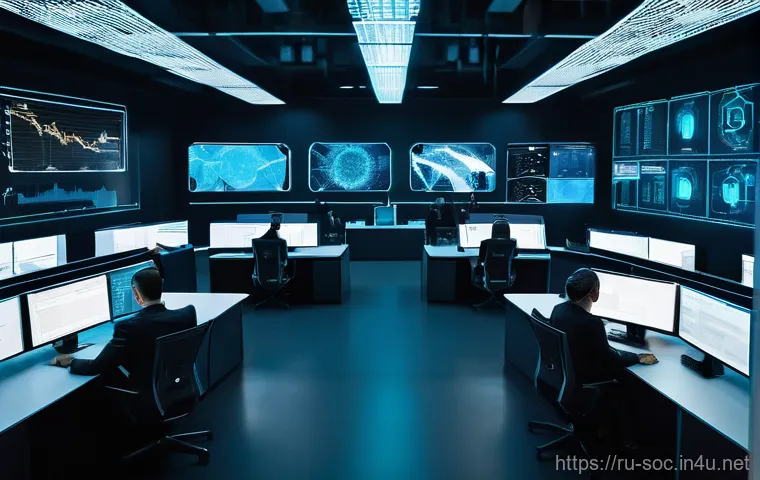 보안관제센터 보안 인증 종류 - **Prompt:** An abstract, symbolic depiction of Russian cybersecurity compliance. A powerful, illumin...